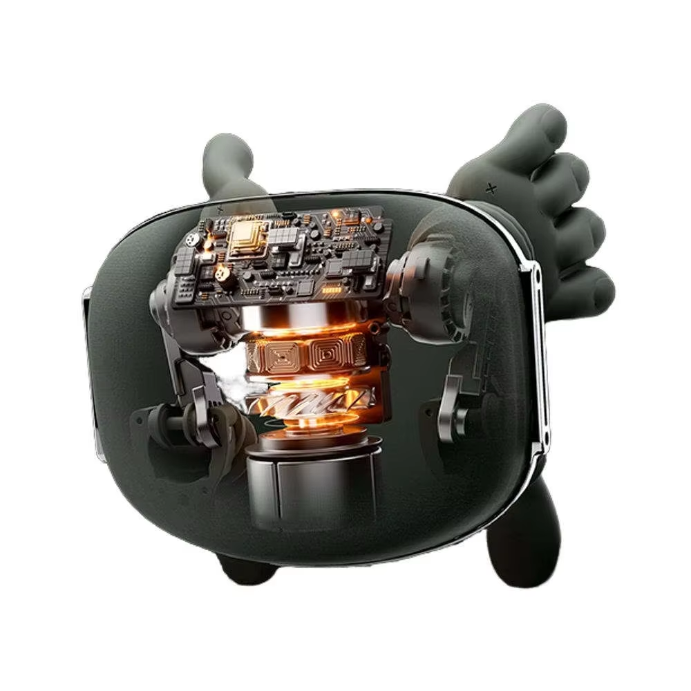 N7 Silicone Paint Shell Shiatsu Bionic Shoulder and Neck Massager Deep Tissue Kneading Heating Simulating Hand Sharp Massagers