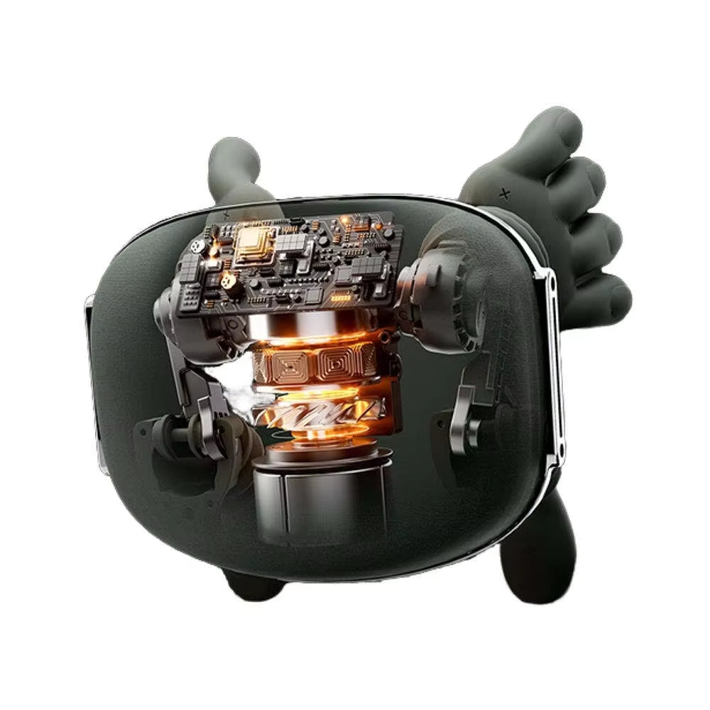 N7 Silicone Paint Shell Shiatsu Bionic Shoulder and Neck Massager Deep Tissue Kneading Heating Simulating Hand Sharp Massagers