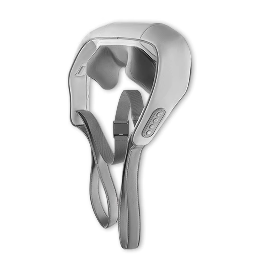 Electric Neck & Shoulder Massager with Graphene Heating Simulates Hand Grabbing Movements Covers Back Legs Legs