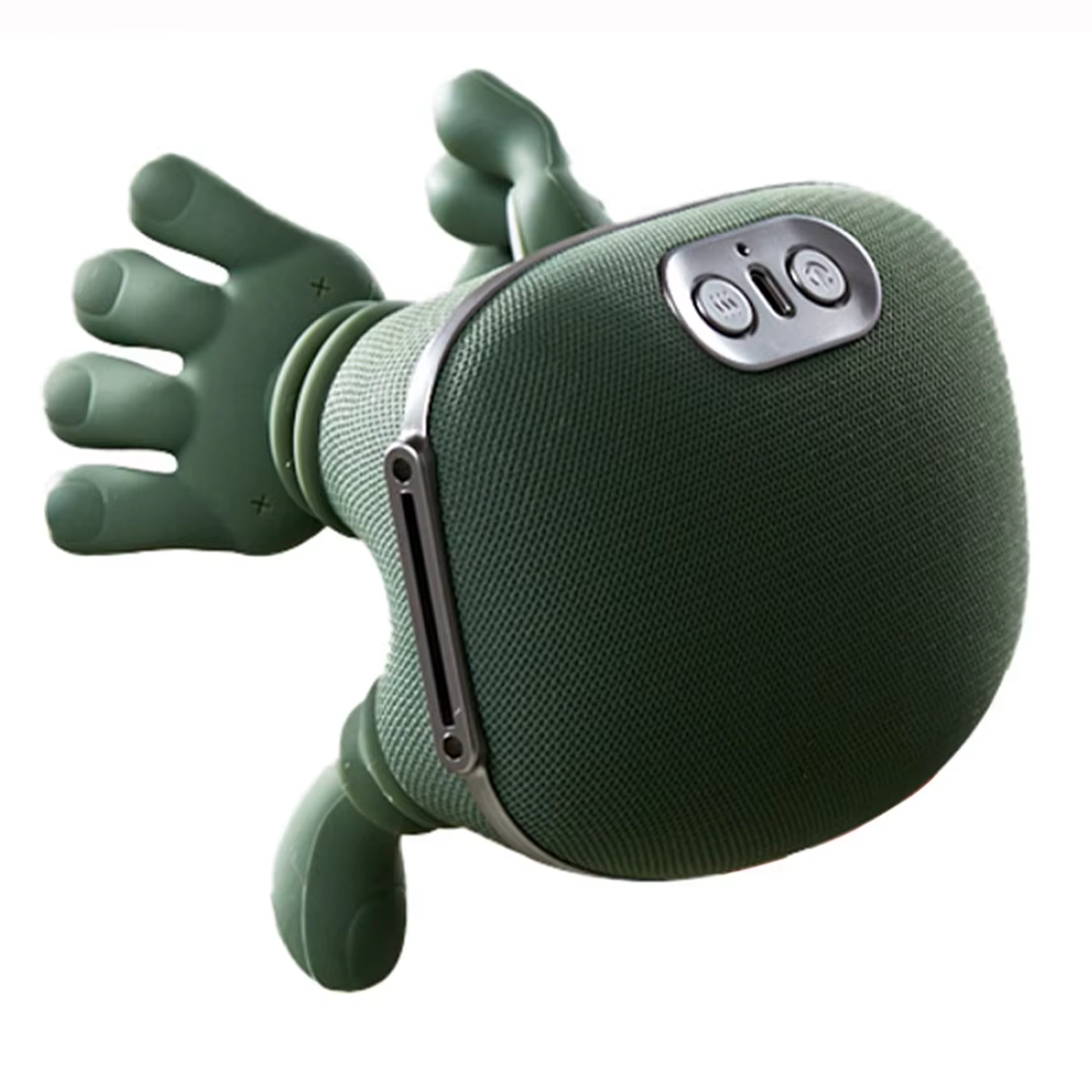 N7 Silicone Paint Shell Shiatsu Bionic Shoulder and Neck Massager Deep Tissue Kneading Heating Simulating Hand Sharp Massagers