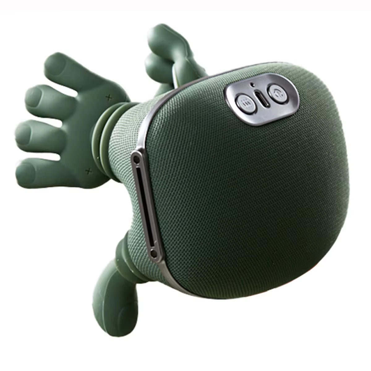 N7 Silicone Paint Shell Shiatsu Bionic Shoulder and Neck Massager Deep Tissue Kneading Heating Simulating Hand Sharp Massagers